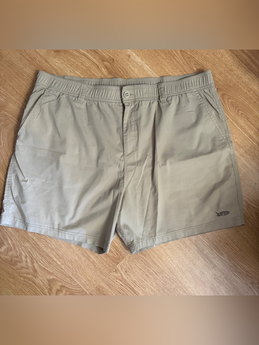 AFTCO Light Khaki Men’s Casual Shorts